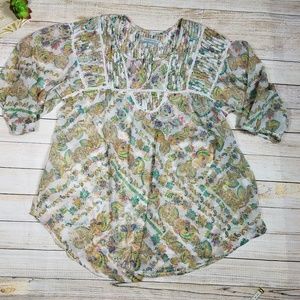 Boho Top Tunic Sheer